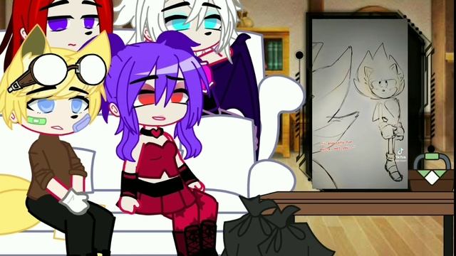 [Sonic and his friends react to him, Shadow, and Sonadow] [Pt.1/?] смотреть онлайн