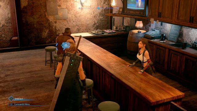 FINAL FANTASY VII REMAKE: 7th Heaven Meeting Tifa and Marlene смотреть онлайн