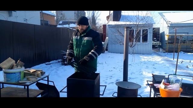 ОБЗОР КОПТИЛОК. Тестирую сетку на жаропрочность. Копчу свинину. #коптилка #горячеекопчение смотреть онлайн