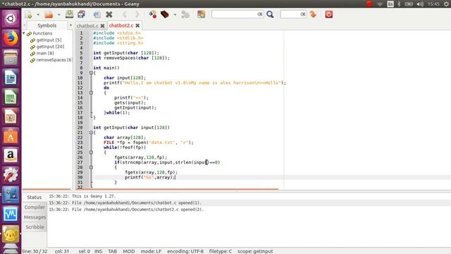 Simple chatbot in c that can speak смотреть онлайн