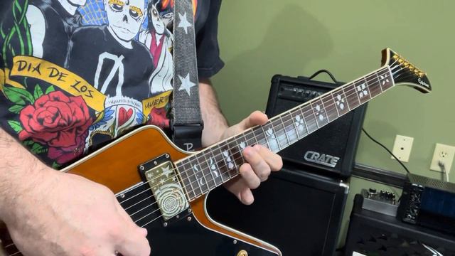 Epiphone Lee Malia Explorer with Railhammer Z-One Pickups Way Huge Echo Puss Diezel VH4 смотреть онлайн