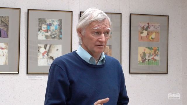 Инсценированное воспоминание об анимации - выставка графики Сергея Айнутдинова смотреть онлайн