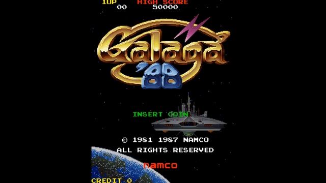 Galaga '88 (Arcade) - BGM 12: Fighter Captured and Bonus Round Start Jingles смотреть онлайн
