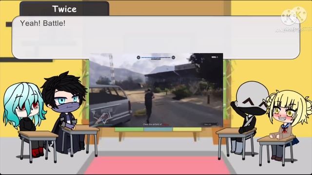 MHA Villains react to Vanossgaming GTA 5 Heist part 1! смотреть онлайн