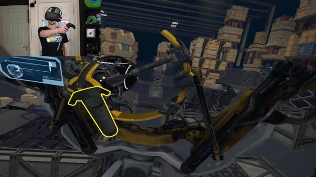 A REAL BOW AND ARROW! | The Lab #1 (HTC Vive Virtual Reality) смотреть онлайн