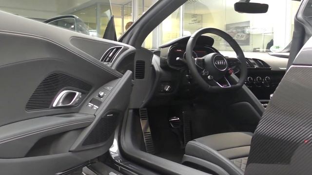 2019 Audi R8 V10 Performance (620hp) - LOUD Start Up Sound, Revs & Details! смотреть онлайн