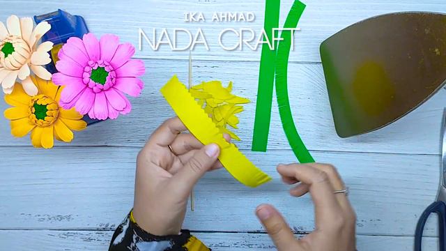 How to Make Gerbera Flower from Eva Spon | diy home and car decoration смотреть онлайн