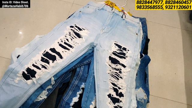 Turkey and Korea Export Surplus Jeans in Lot Wholesale Market Mumbai Jogeshwari смотреть онлайн
