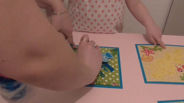 Наша Маша рисует пальчиковыми красками Ses My First Отпечаток часть 2 смотреть онлайн