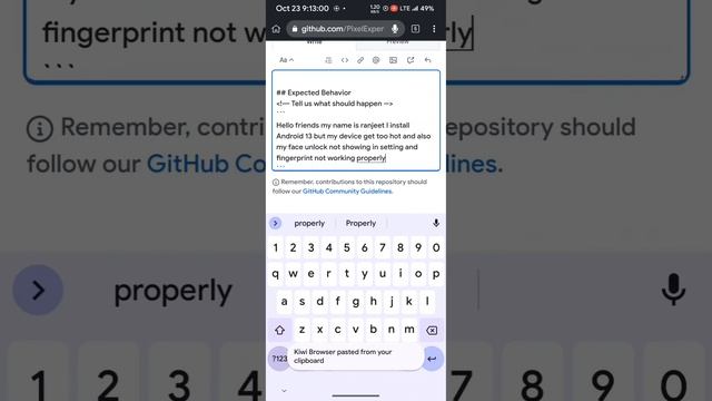 Exam* Of How To Report Bugs Of Pixel Experience A13 Build Of Redmi K20 Pro (raphael) On GitHub Page смотреть онлайн