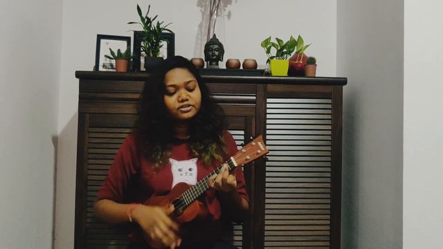 idontwannabeyouanymore - BillieEilish (ukulele cover) смотреть онлайн