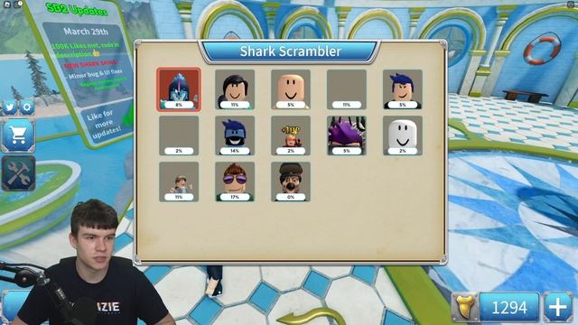 *NEW* ALL WORKING SKINS UPDATE CODES FOR SHARKBITE 2! ROBLOX SHARKBITE 2 CODES смотреть онлайн