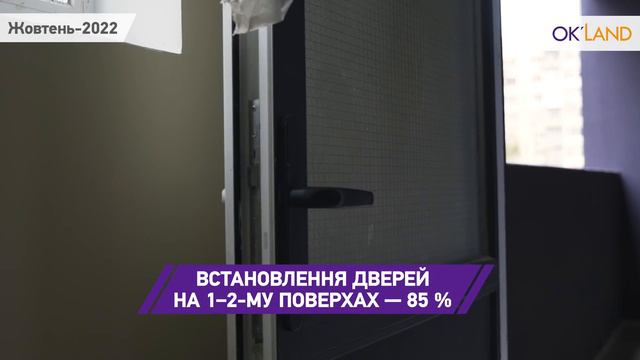 ЖК Ok`Land — Хід будівництва. Жовтень-2022 | Корпорація Нерухомості РІЕЛ смотреть онлайн