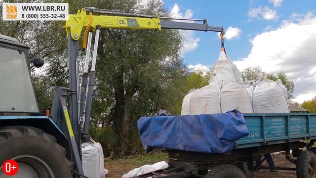 Кран-манипулятор DL-Agro. Заказать в ЛБР.