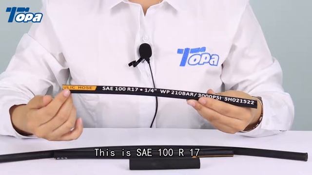 SAE 100 R17 Steel Wire Reinforced Hydraulic Hose with Smaller Bending Radius смотреть онлайн