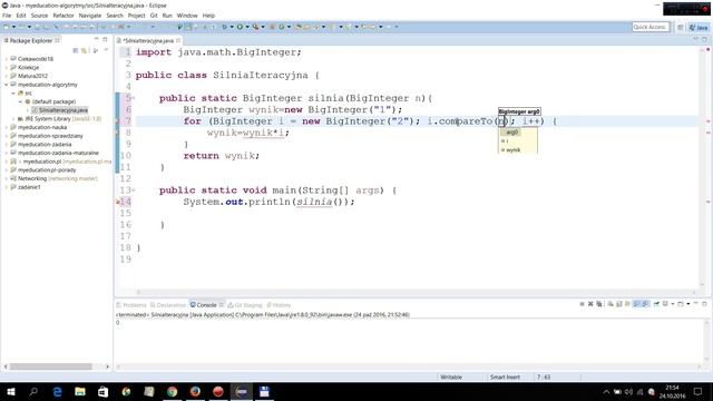 Silna iteracyjna BigInteger - A02 смотреть онлайн