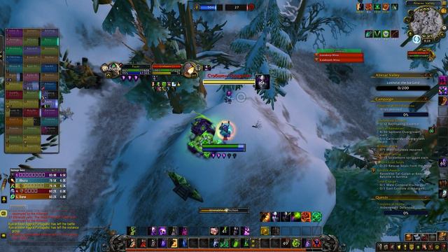 "King of the Hill" - Affliction Warlock vs Assa Rogue | WoW Shadowlands 9.2.7 - Battleground (PvP) смотреть онлайн