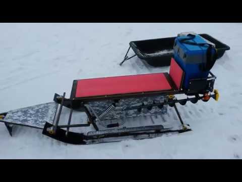 крепление рыболовного бура на санях "ванёк" смотреть онлайн