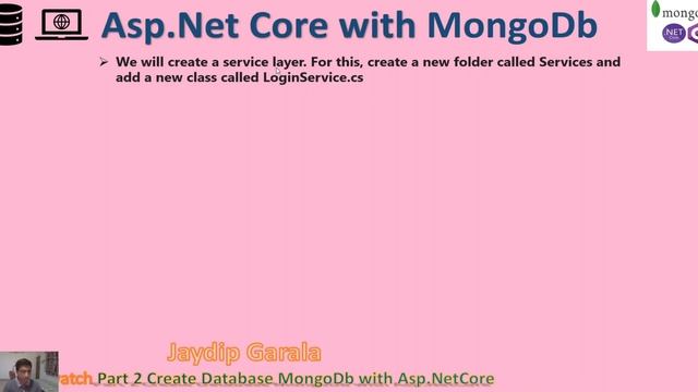 Part 3 :- | Using MongoDb With Asp.Net Core WebApi By Jaydip Garala смотреть онлайн