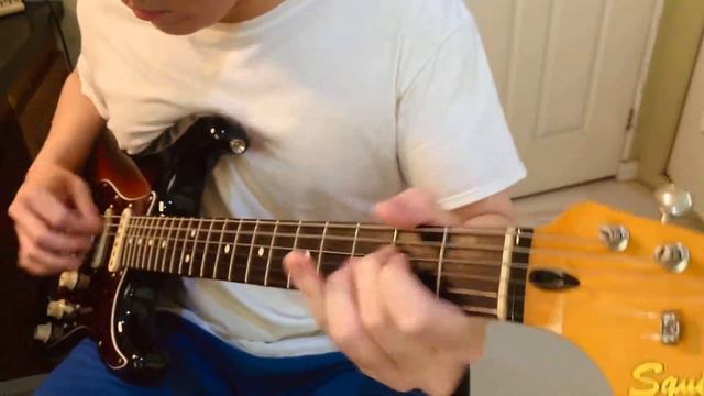 Epic Jimi Hendrix Style Machine Gun VAMP E MixoDorian | Squier Classic Vibe ‘60s Stratocaster | 202