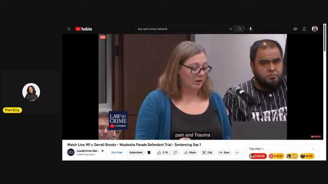 Sentencing of Darrell Brooks!! смотреть онлайн