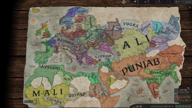 All Counties Independent but there is a Sunset Invasion | Crusader Kings 3 timelapse (Ck3 Timelapse смотреть онлайн