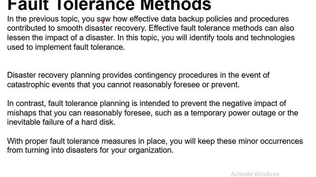 Network+® Certification: CompTIA -Volume-2-Lesson-13-Disaster Recovery смотреть онлайн