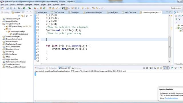 Java for Selenium | Part20 | What is Array In Java? смотреть онлайн