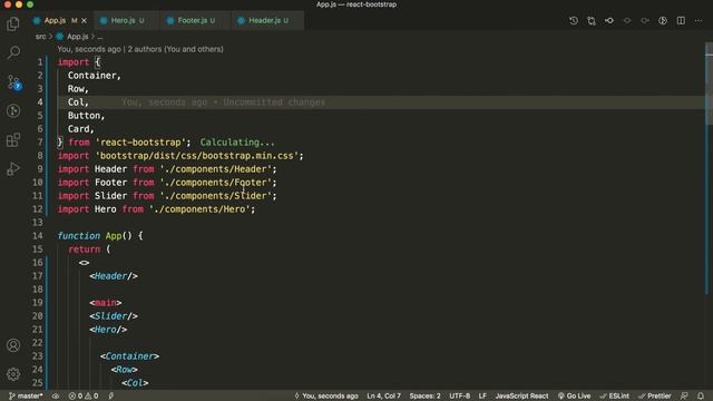 How to split a web page in react component ? | React UI series - #4 смотреть онлайн