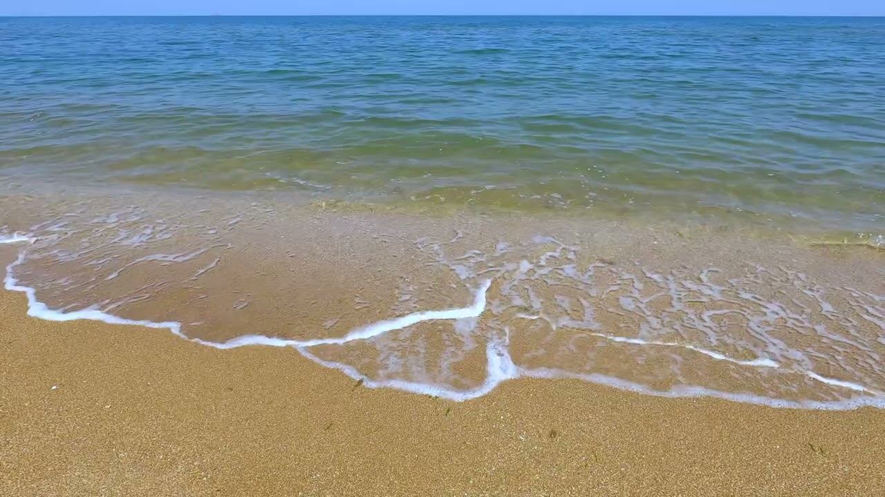 Sound of a calm sea - Sound of the surf 12 hours - Sleep, Relaxation, Rest смотреть онлайн