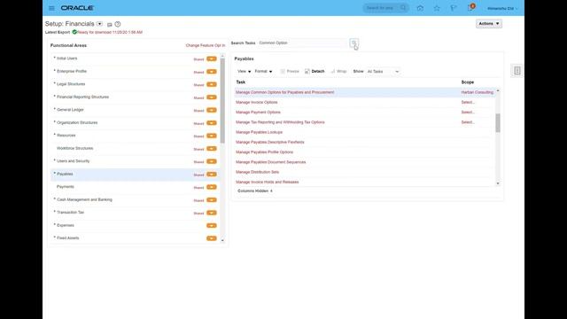 Oracle Cloud Financials AP Common Options - Log on to www.oracleoncloud.com смотреть онлайн