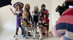 Масштабный Фотосет по Геншин Импакт - Genshin Impact Cosplay