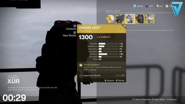 Destiny 2 | Xur in 60 SECONDS! May 7th-11th | New Exotics & Location! - Season of the Chosen смотреть онлайн