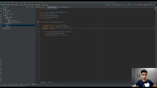 Android/Kotlin: Video de fondo en nuestro Login смотреть онлайн