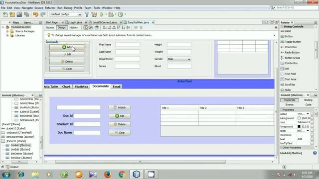 Java - 58. How to attach a file and insert a new document into database _dtbp3 смотреть онлайн