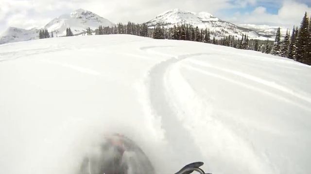 Snow Hawk riding in Cooke City смотреть онлайн