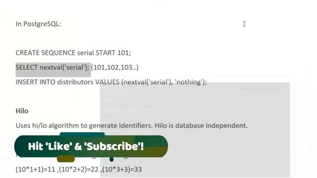 Generator Classes in Hibernate - Explained in Easy Way form Karpado! смотреть онлайн