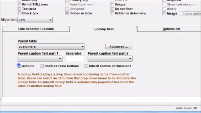 Using auto fill look up fields to automatically populate fields from another table смотреть онлайн