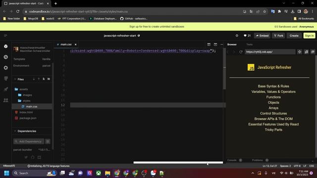 ReactJS Starting Project смотреть онлайн