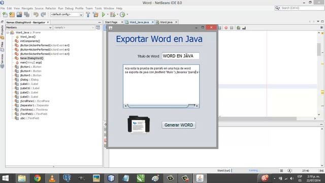 Crear Documento de Word con Java смотреть онлайн