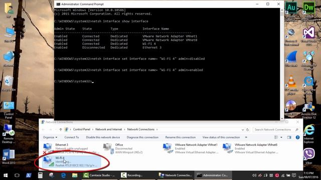 How to reset network adapter WiFi/ Ethernet using command prompt. Batch file to make it simple. смотреть онлайн