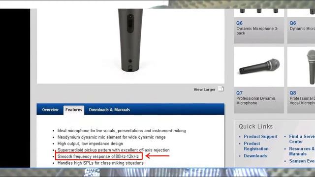 Microfonos economicos Samson Q6 revision y sonido смотреть онлайн