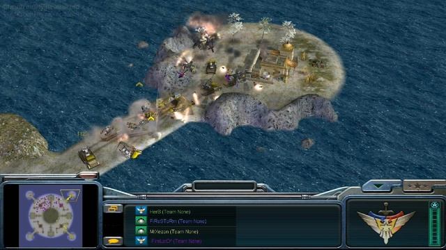 Zero Hour FFA Tournament Finals Firestorm Logica MrXezon Herb Firelord Command and Conquer Generals смотреть онлайн