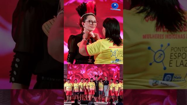 Virginia Mendes recebe homenagens em Barra do Garças durante evento da ASPM смотреть онлайн