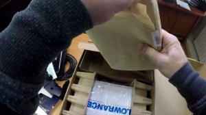 Lowrance Elite FS 9". Распаковка. Комплектация. Технические характеристики.