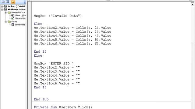 31 VBA USER FORM INTRODUCTION Day 3 смотреть онлайн