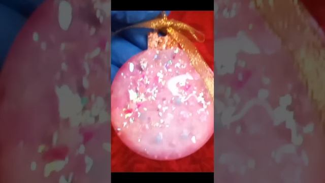 Новогодние украшения. Эпоксидная смола. смотреть онлайн