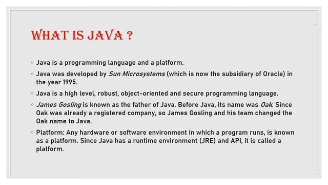 Java Programming Language -01 || What is java ||Geeks Civilization смотреть онлайн