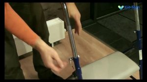 Ходунки с 2 колёсиками и сидением