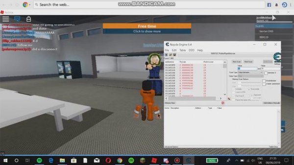 How to noclip in Prison Life with Cheat Engine